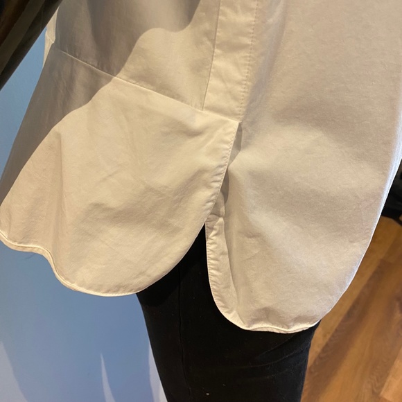 Marni white sleeveless v-neck top tunic blouse size IT42 US6 M - Picture 4 of 14